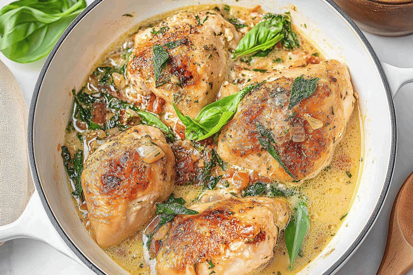 The Perfect Easy Tuscan Garlic Chicken Recipe