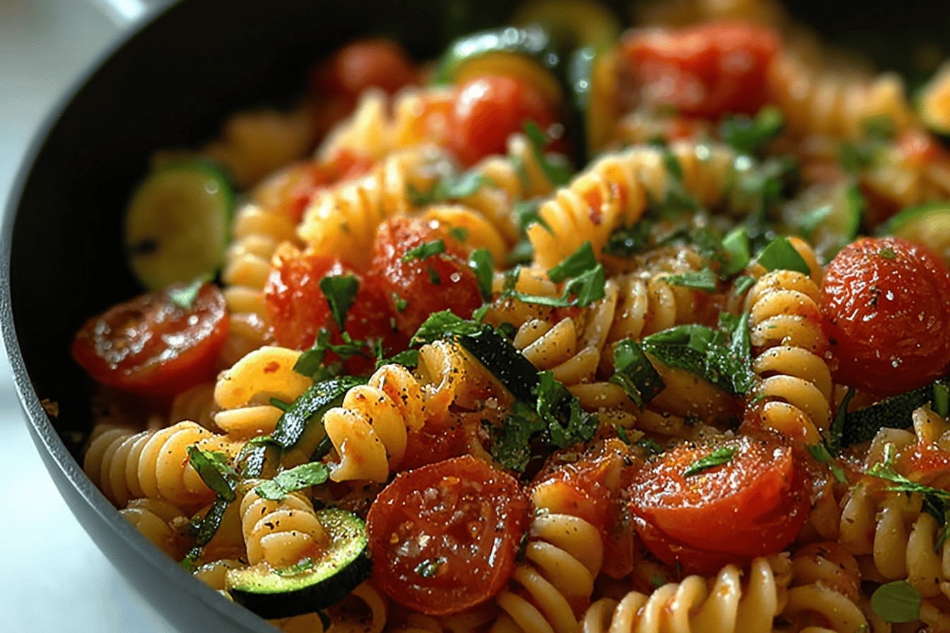Tomato Zucchini Pasta