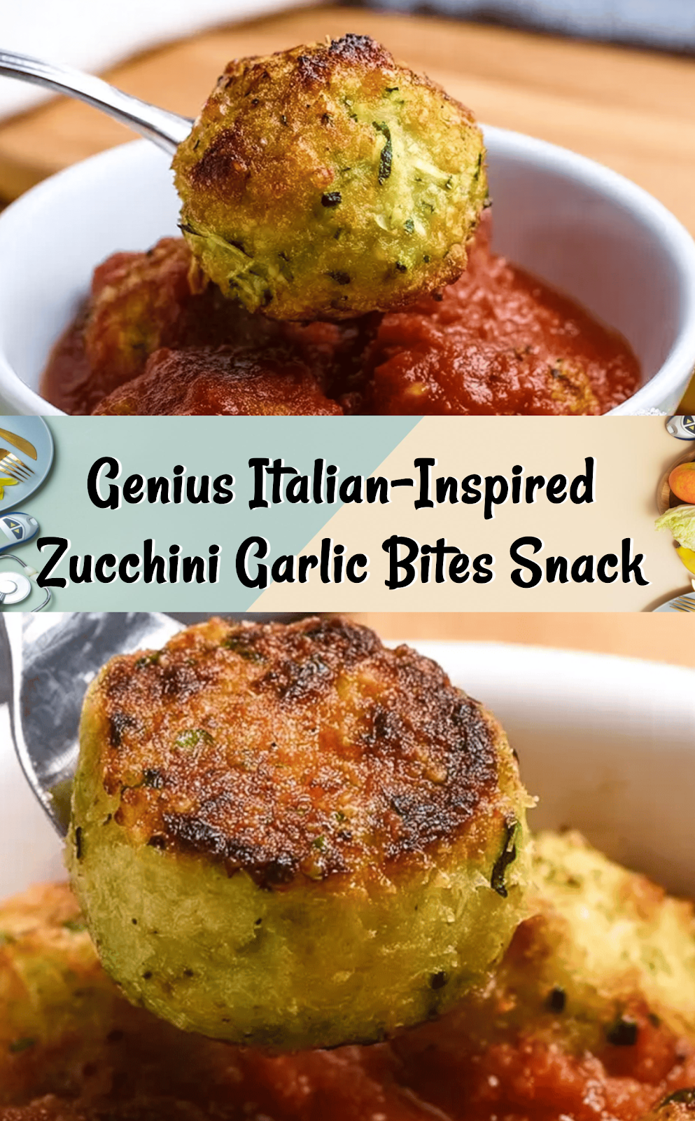 Italian-inspired Zucchini Garlic Bites: A Flavorful Twist for Snacks & More!