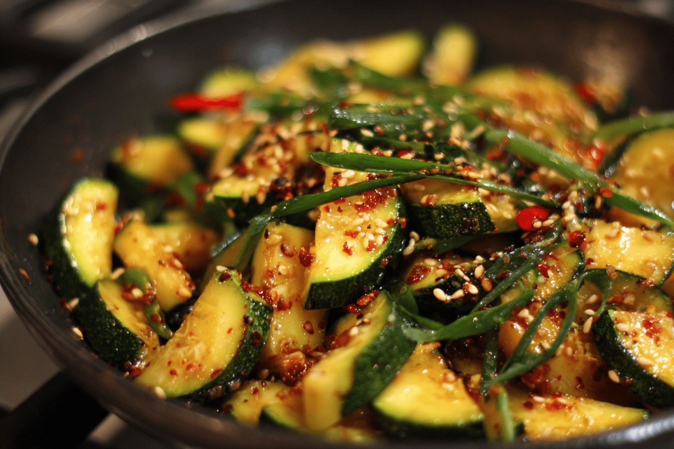 Korean Zucchini Side Dish