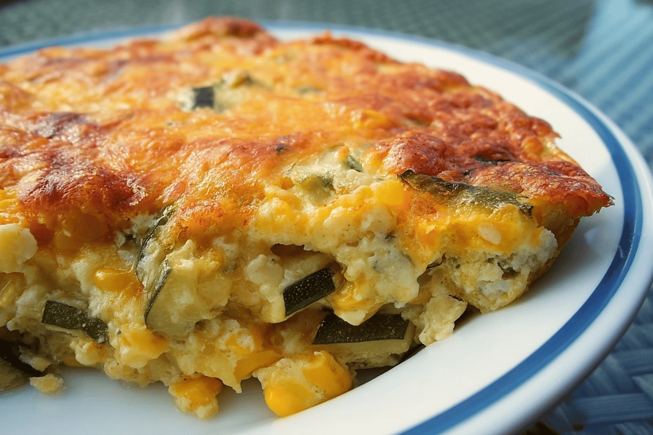 Zucchini-Corn Casserole
