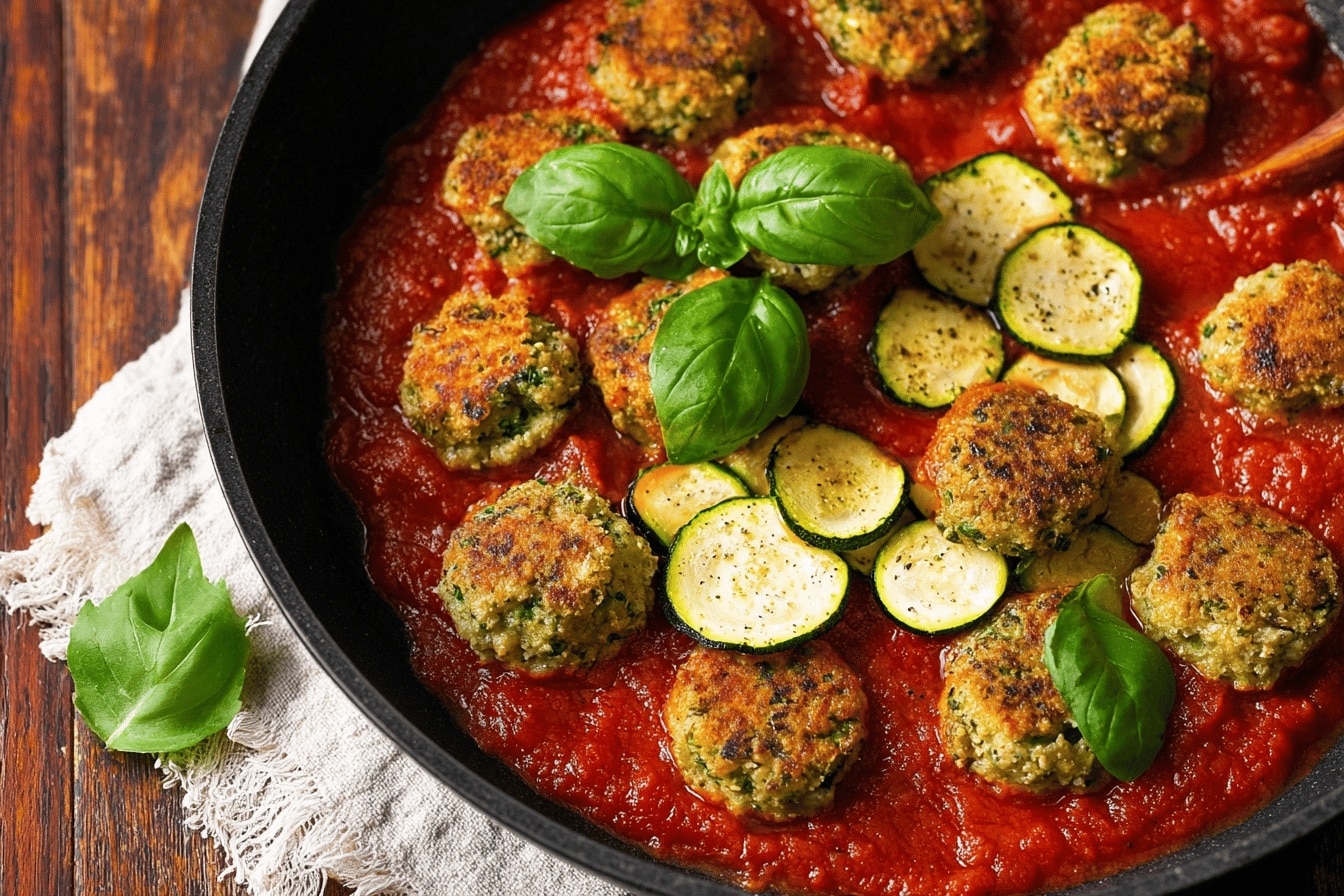 Zucchini Meatballs
