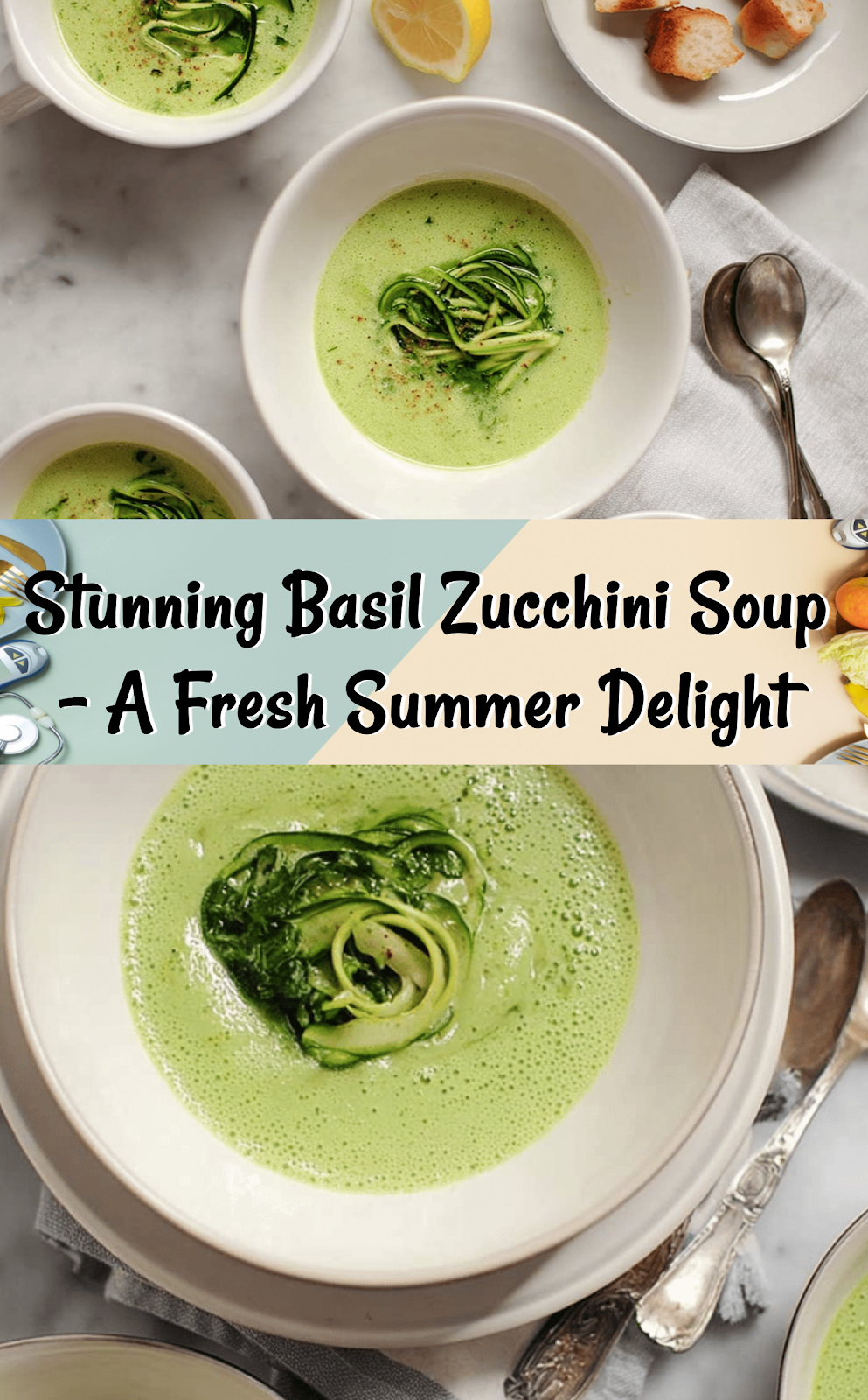 Basil Zucchini Soup