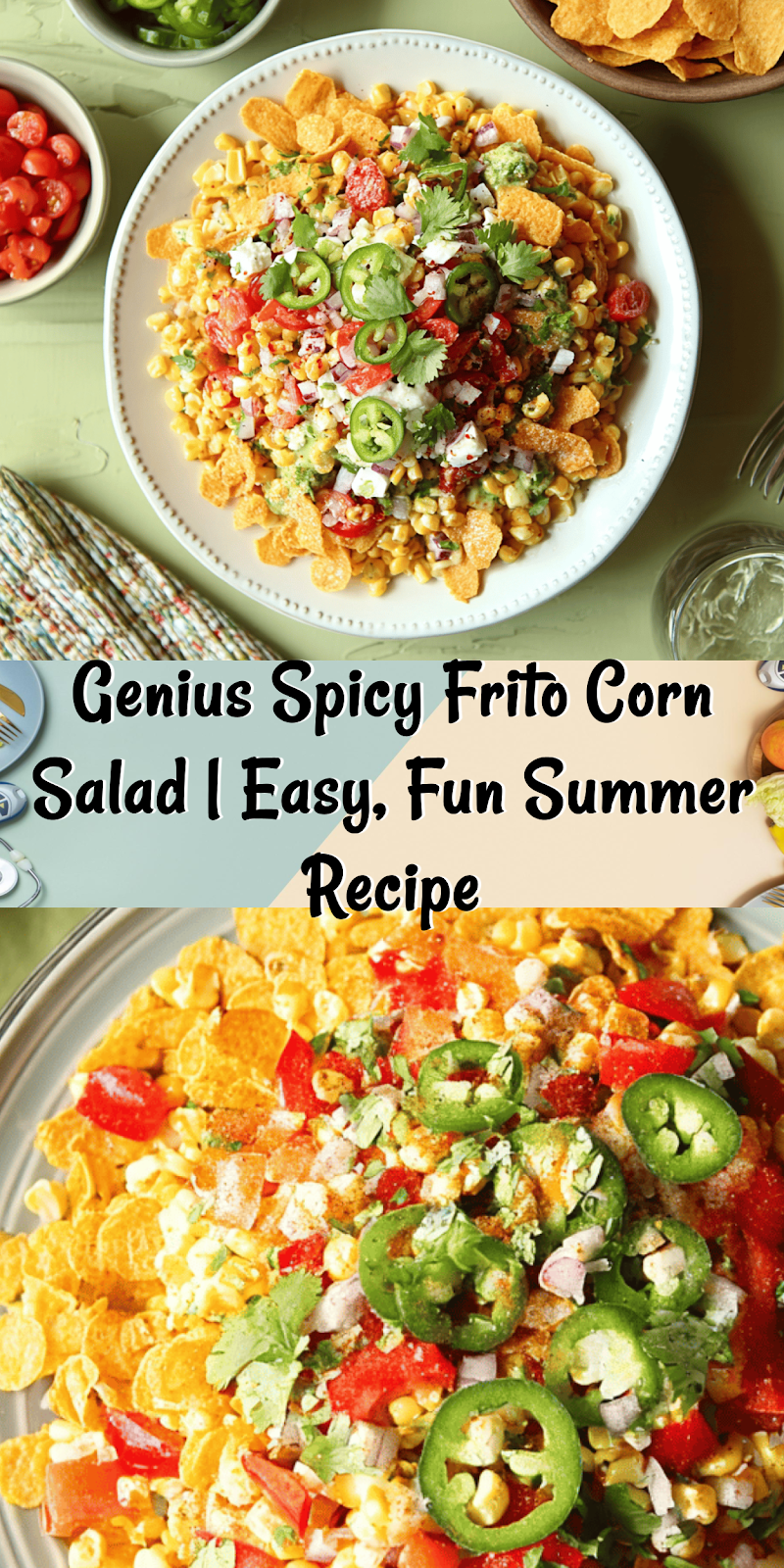 Spicy Frito Corn Salad