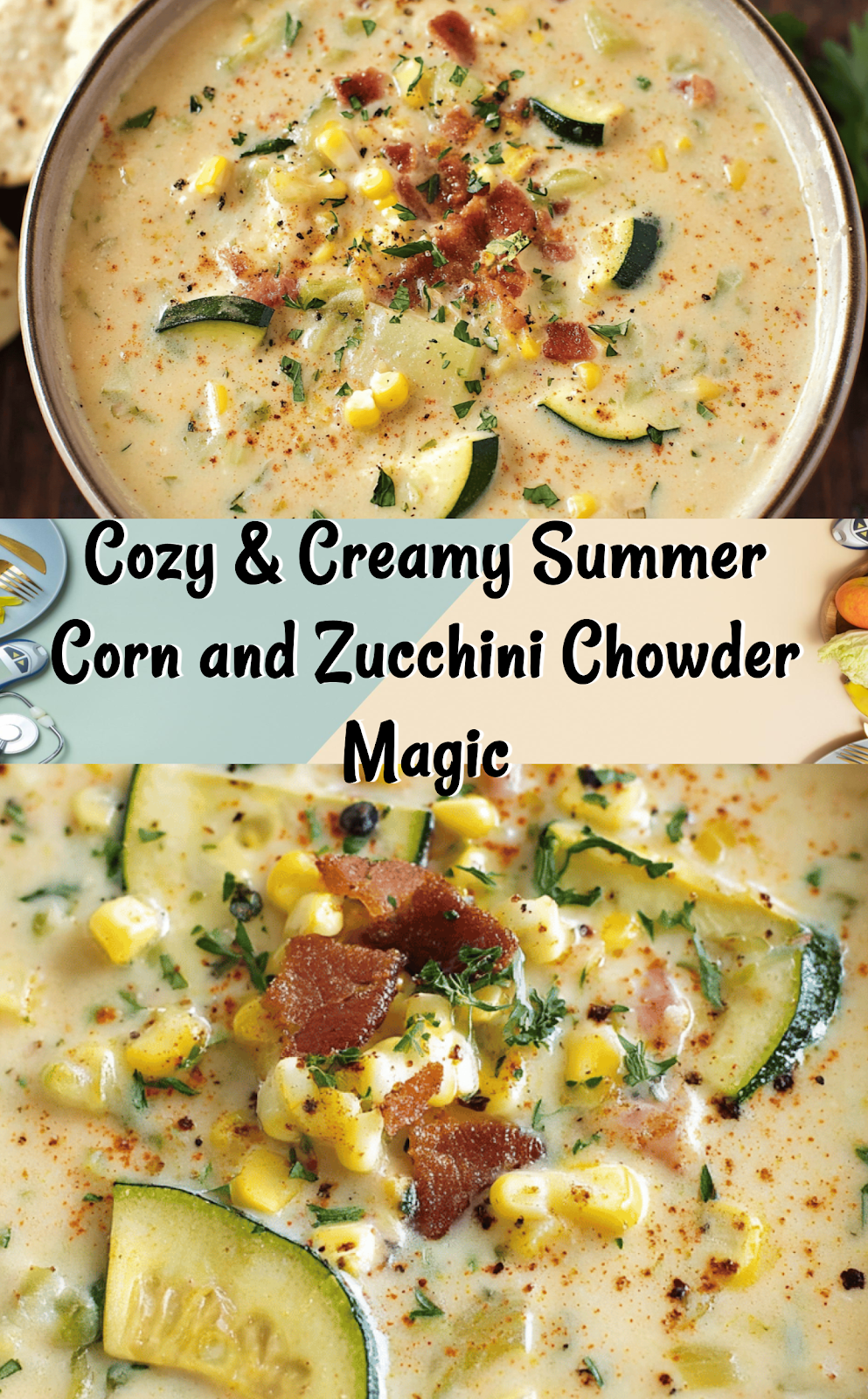Summer Corn and Zucchini Chowder