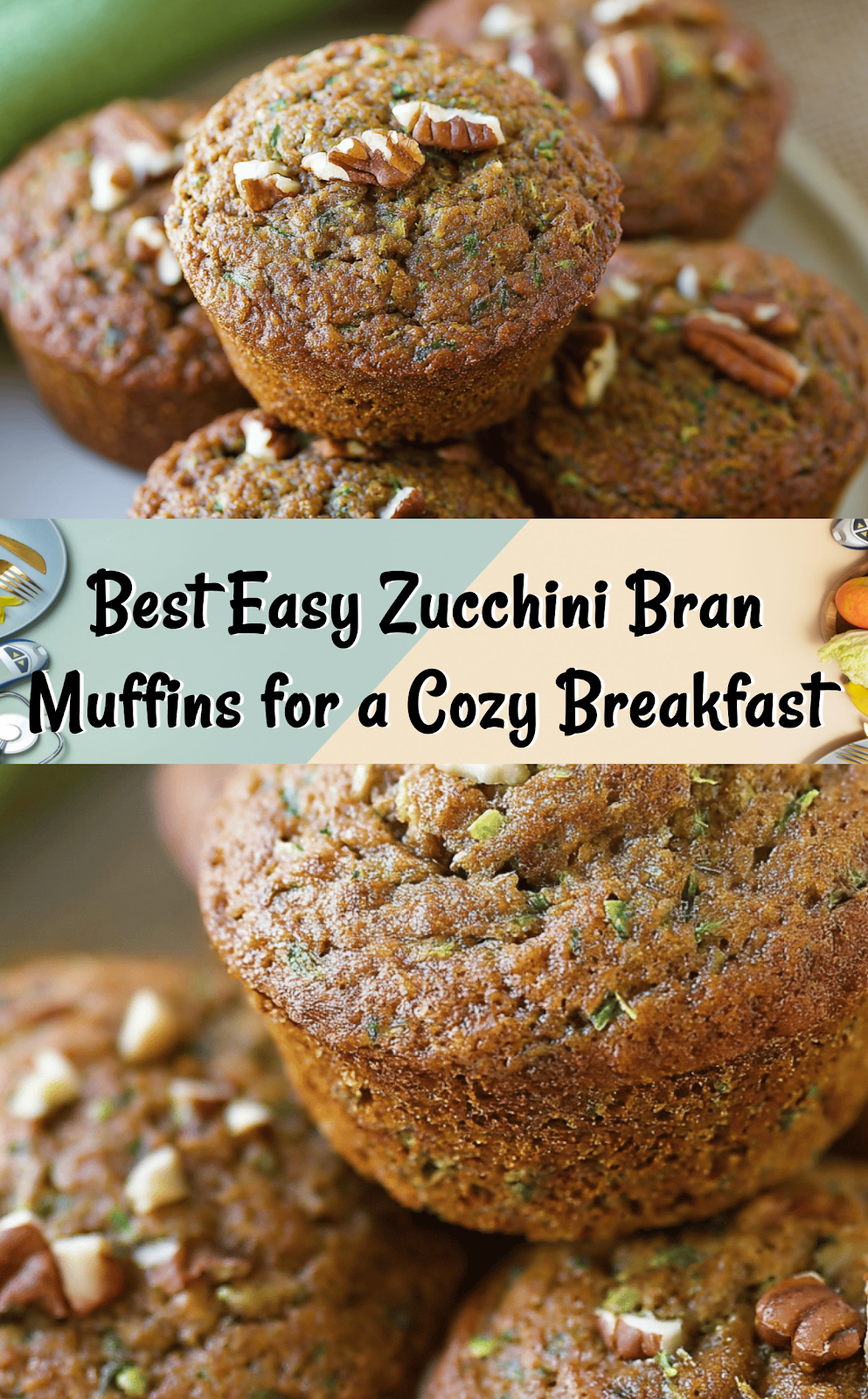 Zucchini Bran Muffins