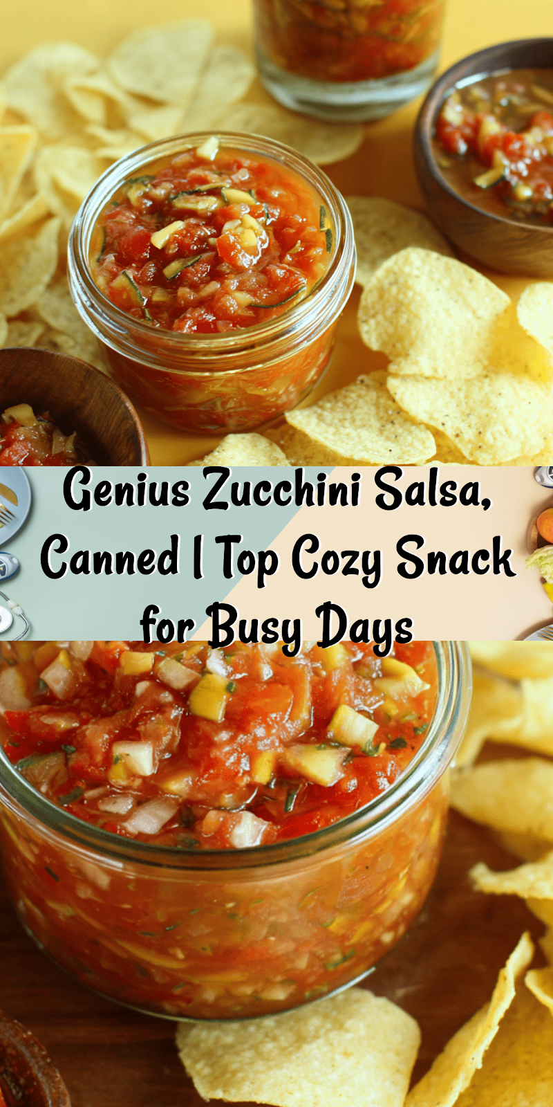 Zucchini Salsa, Canned