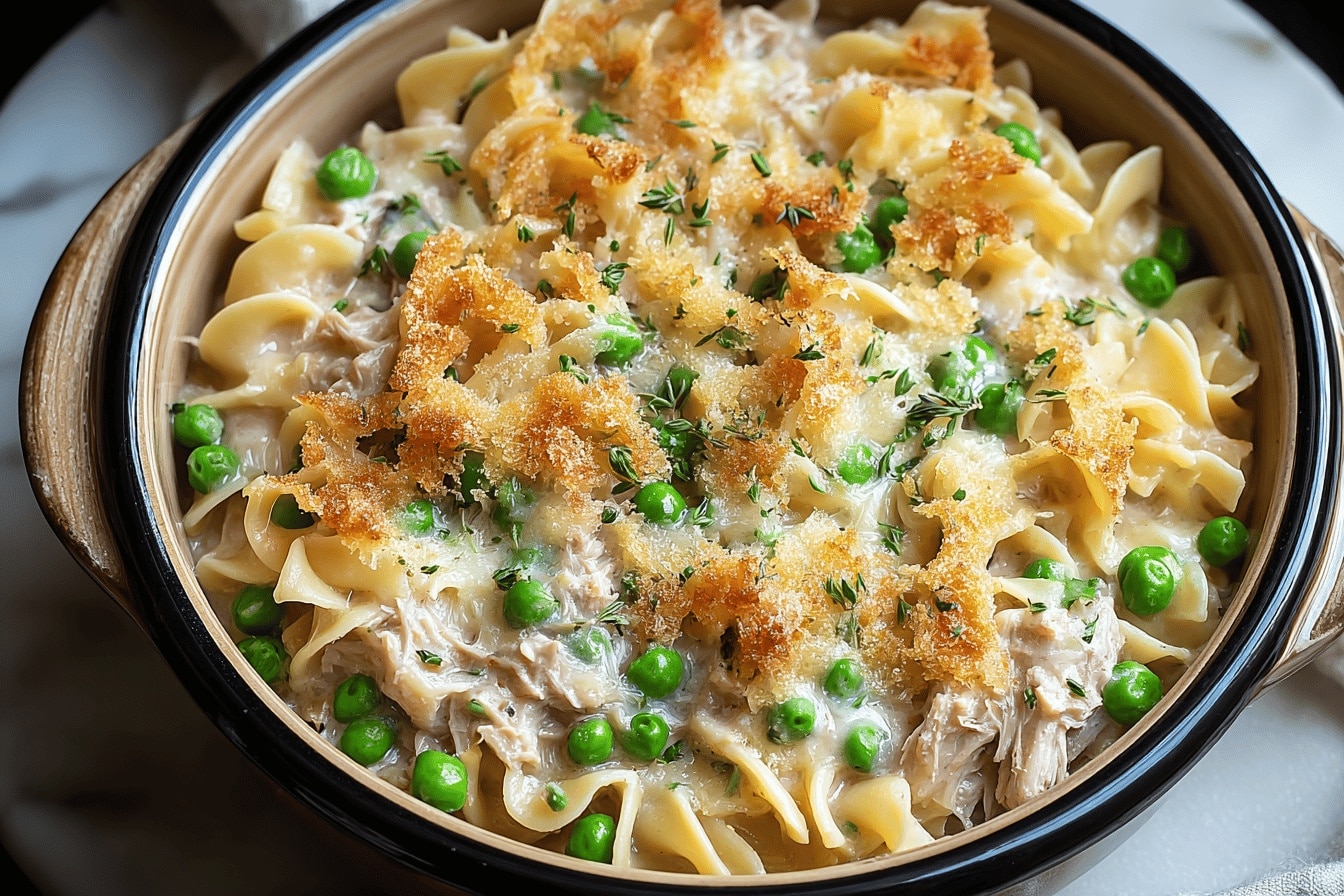 Crockpot Tuna Casserole