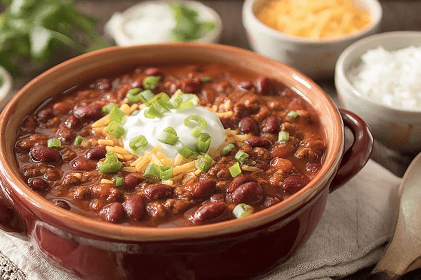 Easy Crockpot Chili Recipe