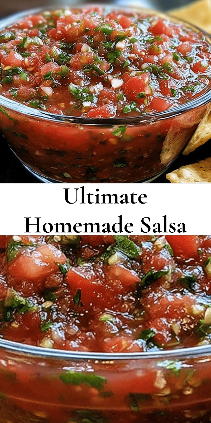 Best Homemade Salsa Ever