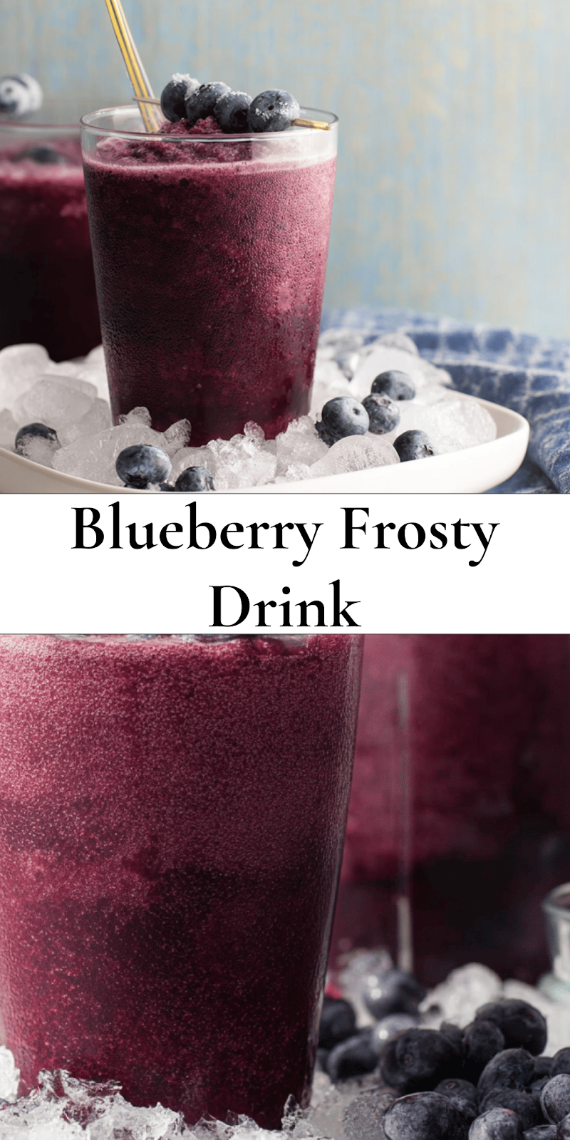 Blueberry Slushie