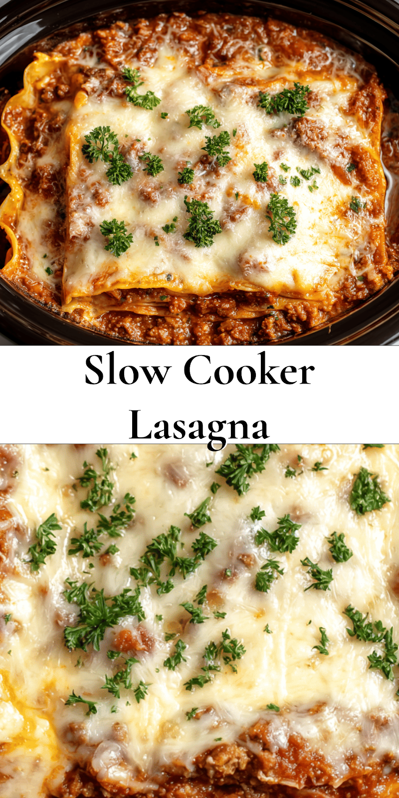 Crockpot Lasagna