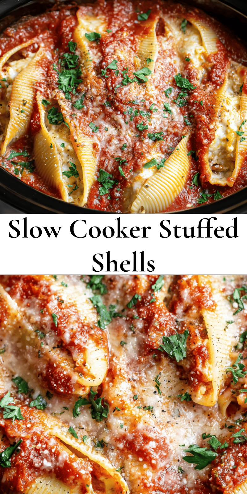 Crockpot Stuffed Shells
