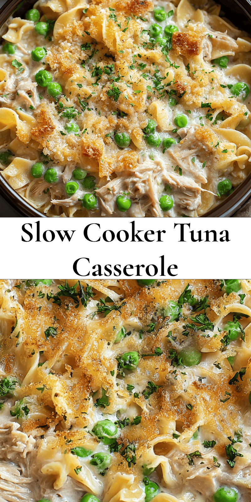 Crockpot Tuna Casserole