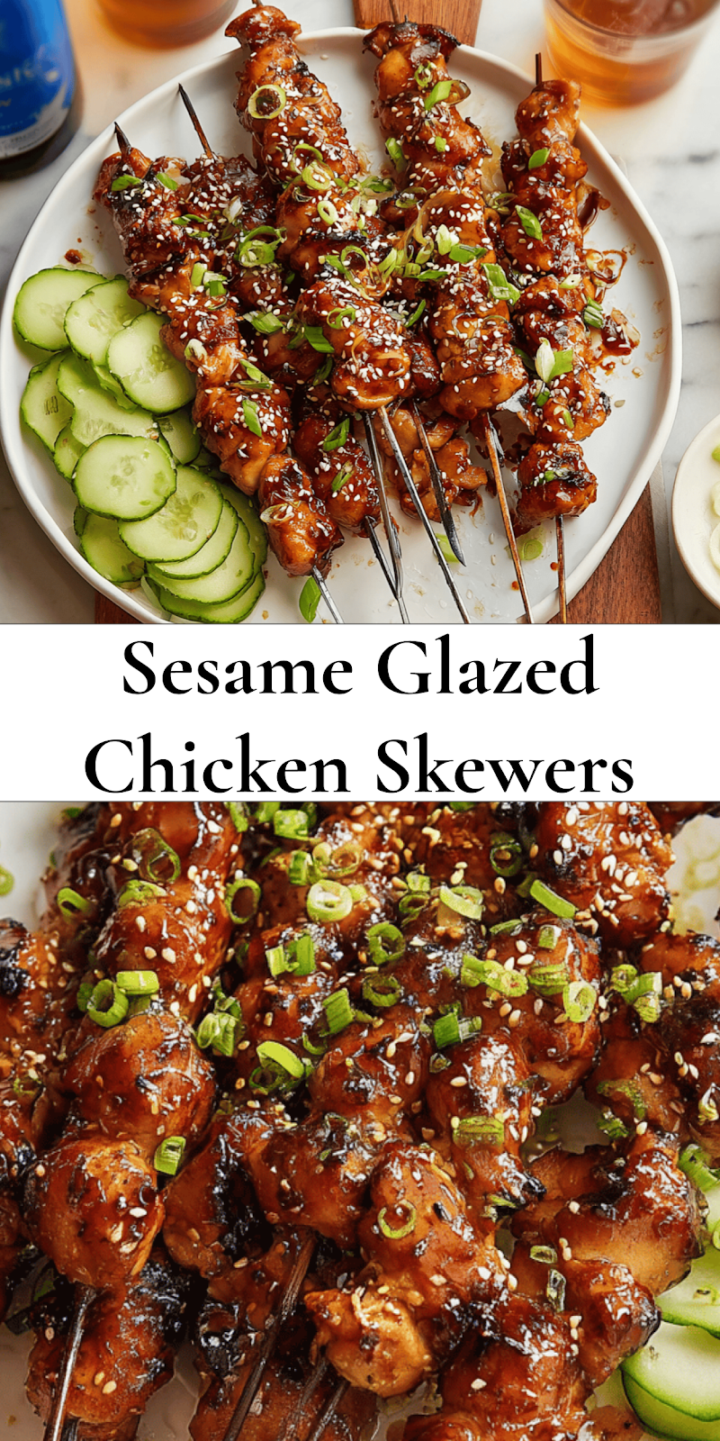 Sesame Chicken Kabobs