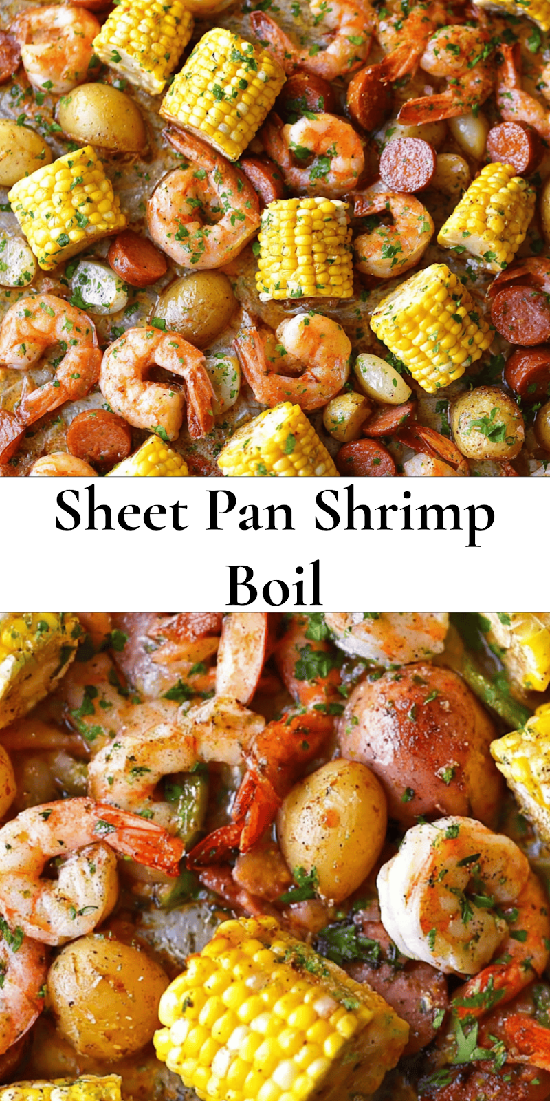Sheet Pan Shrimp Boil