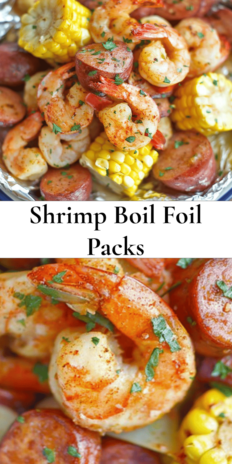 Shrimp Boil Foil Packets