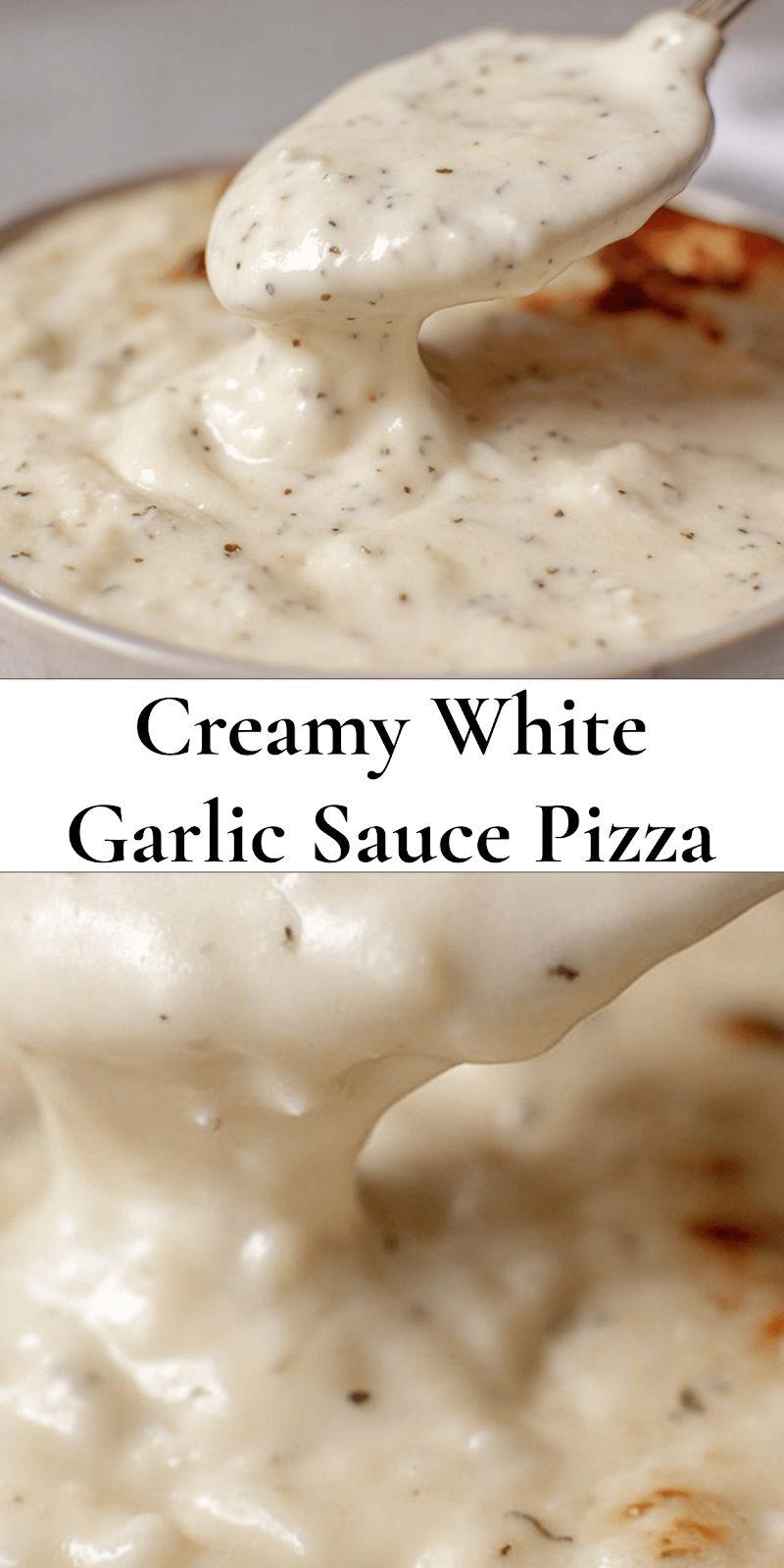 White Garlic Pizza Sauce