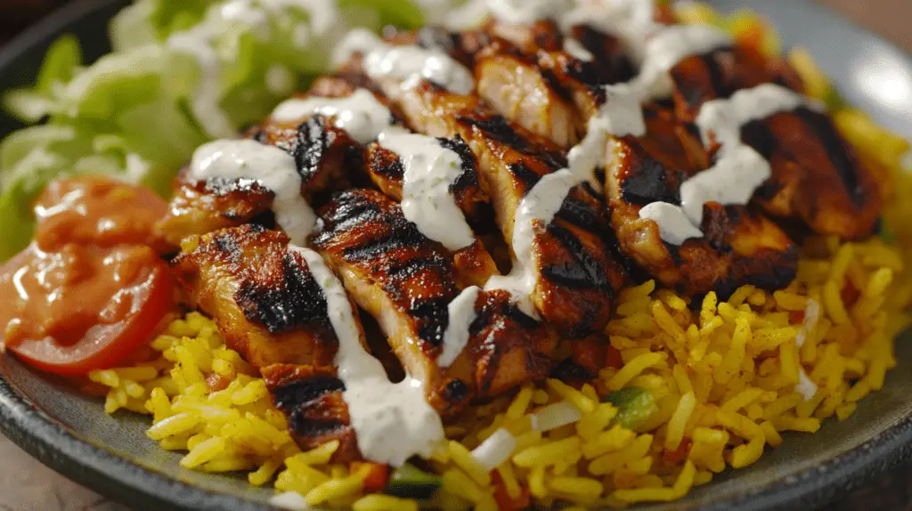 New York Street-Style Chicken and Rice
