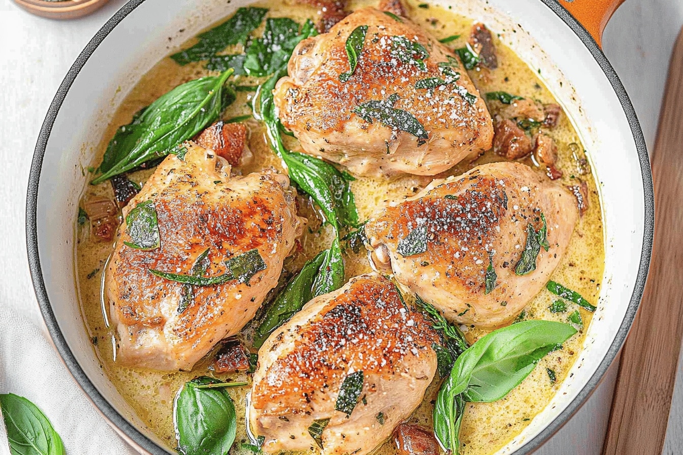 Tuscan Garlic Chicken